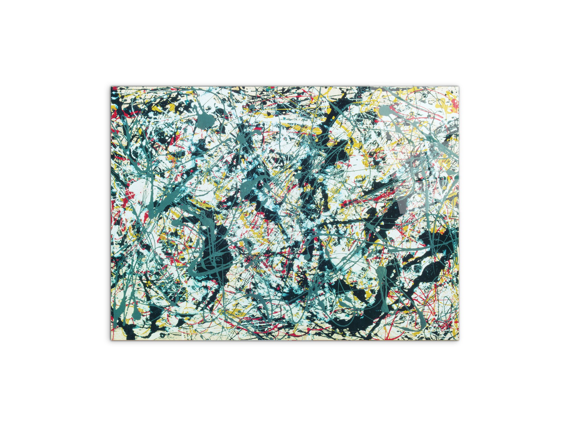 homage-to-pollock-silver-over-black-white-yellow-and-red-1948ec21587-#materiale_CrystalArt/dimensioni_77,5x58
