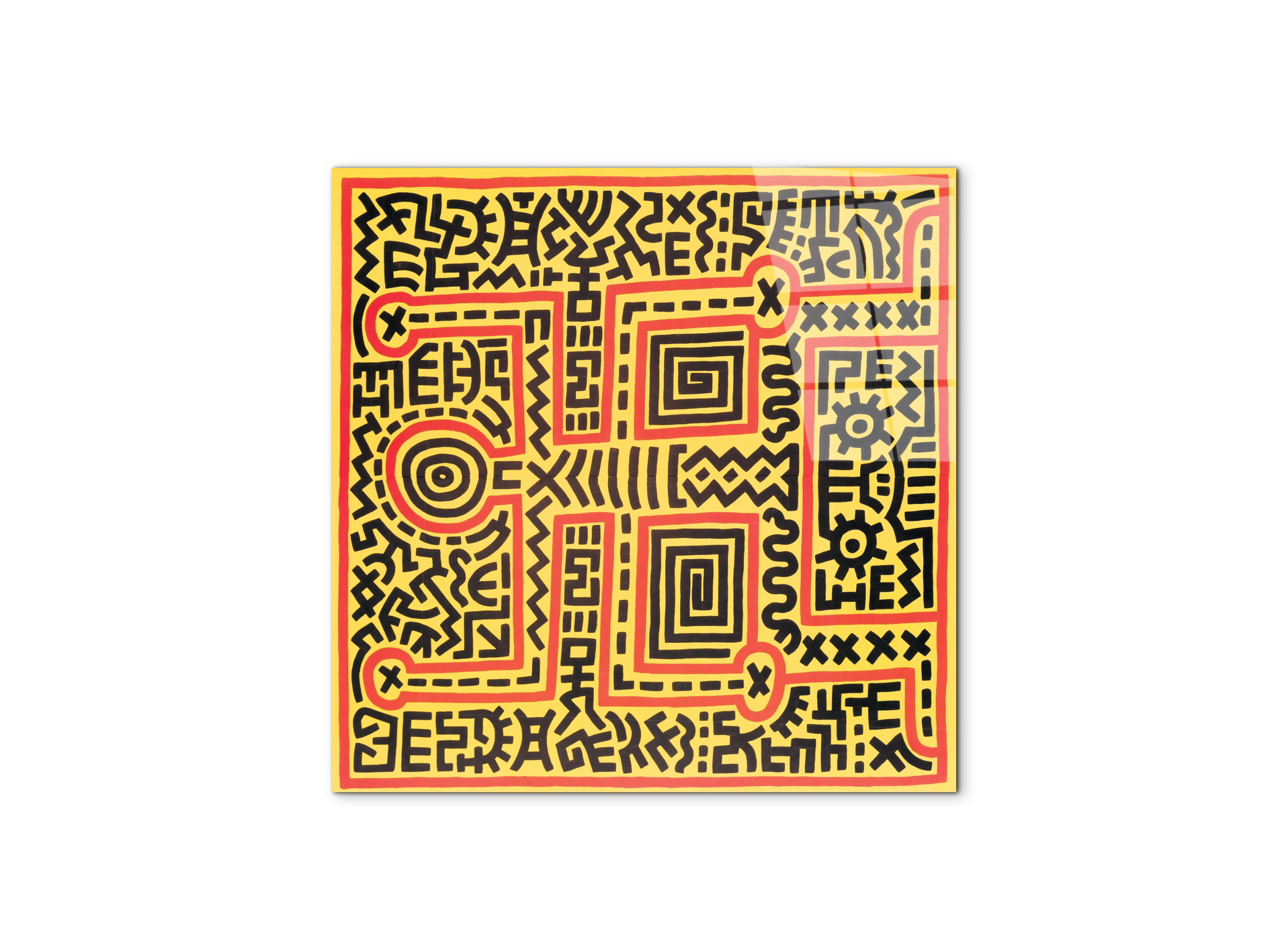 homage-to-keith-labirinthec21662-#materiale_CrystalArt/dimensioni_58x58