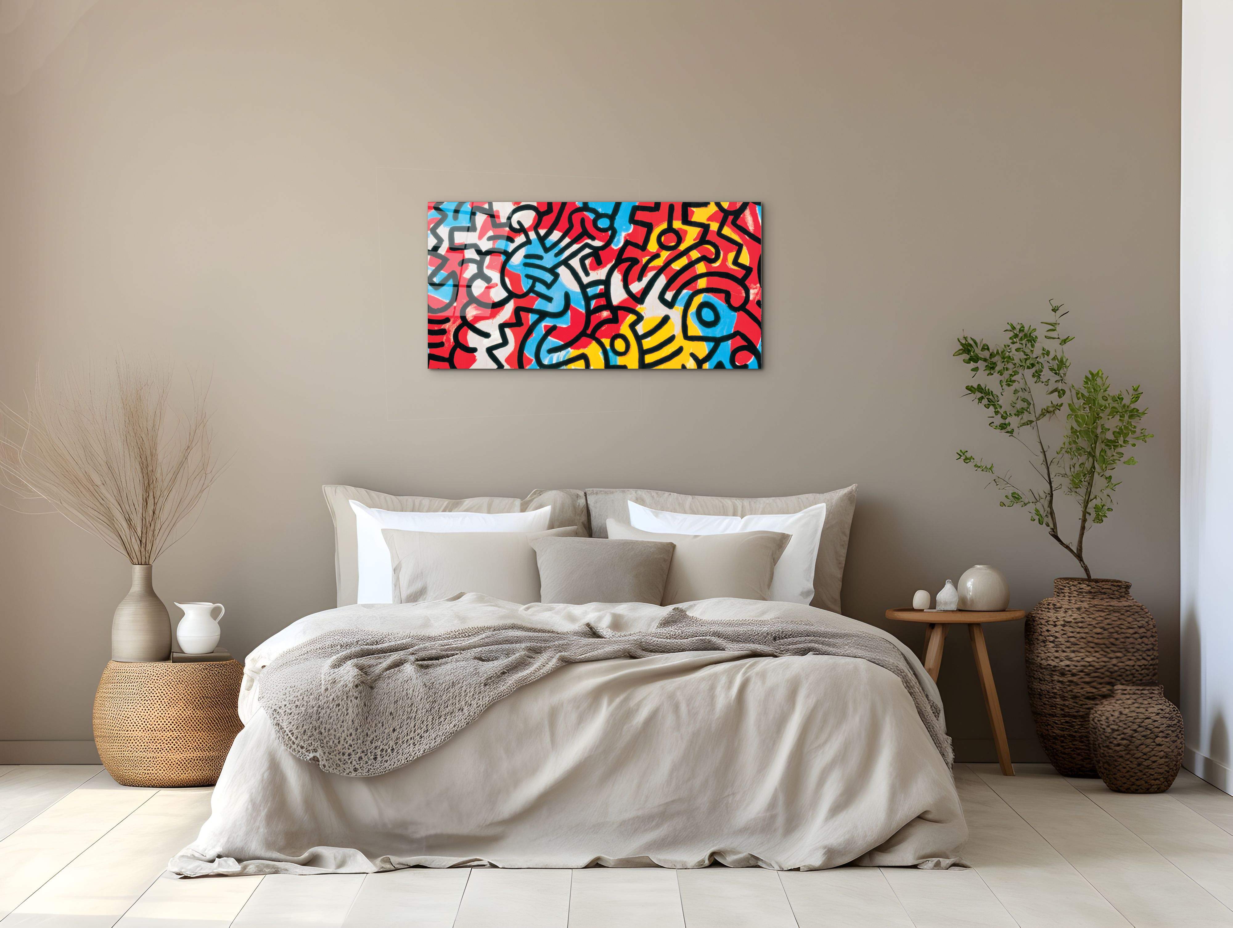 homage-to-keith-color-glyphsec21666-#materiale_CrystalArt/dimensioni_100x50