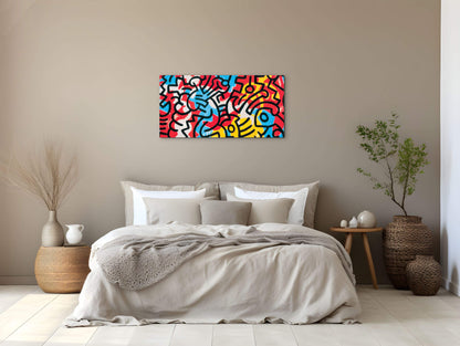 homage-to-keith-color-glyphsec21666-#materiale_MetalArt Materic/dimensioni_100x50
