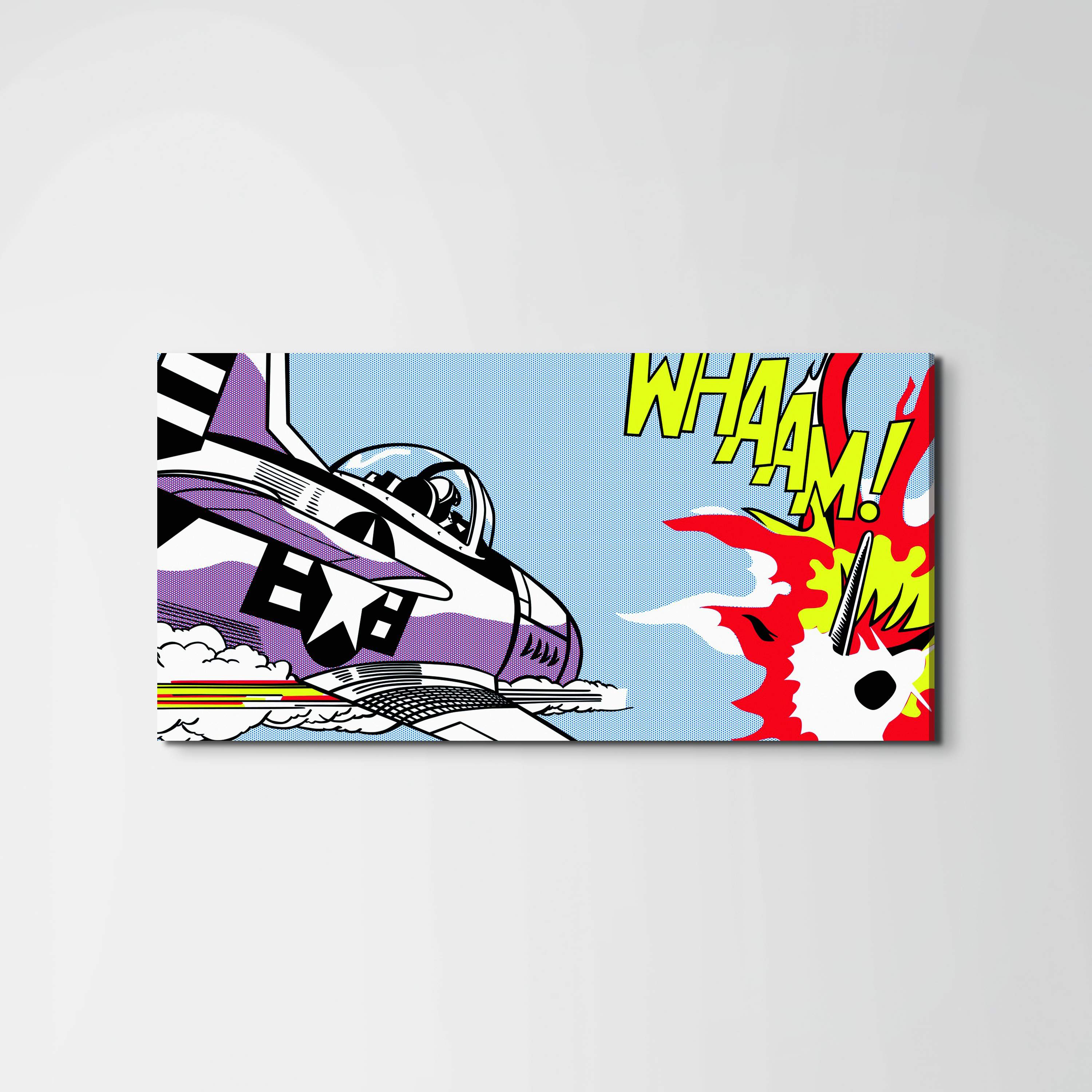 homage-to-roy-whaam-1963ec21690-#materiale_EarthArt/dimensioni_100x50
