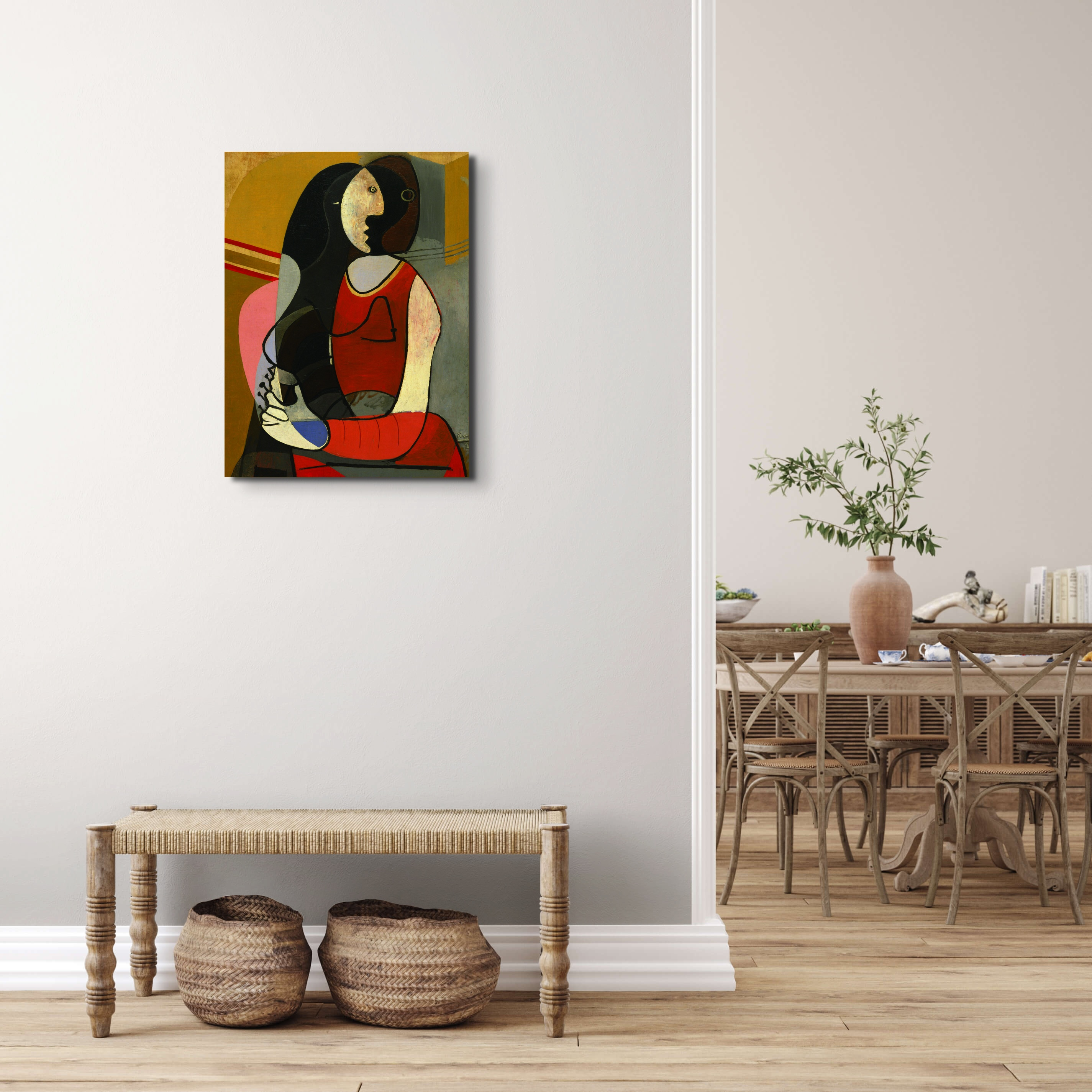 homage-to-pablo-seated-womanec21720-#materiale_EarthArt/dimensioni_58x77,5
