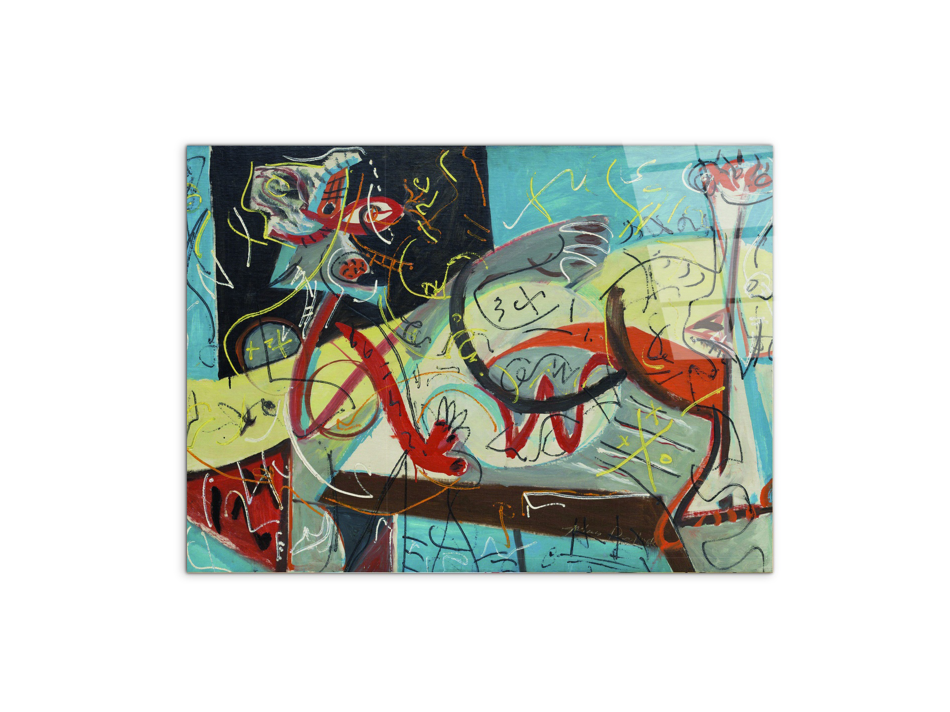 homage-to-pollock-stenographic-figureec21737-#materiale_CrystalArt/dimensioni_77,5x58