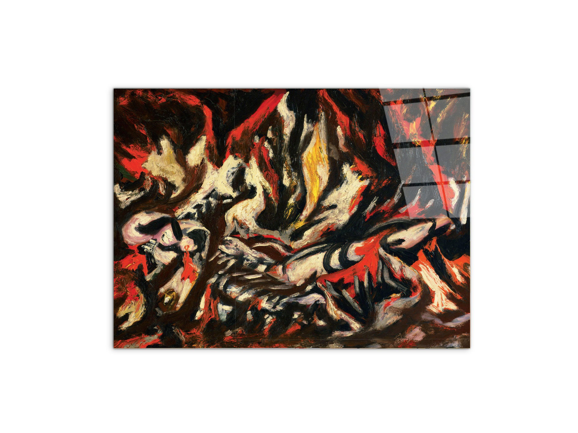 homage-to-pollock-the-flameec21738-#materiale_CrystalArt/dimensioni_77,5x58