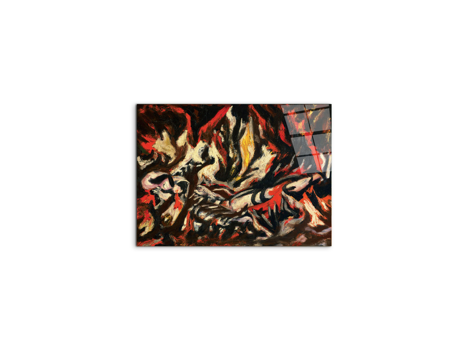 homage-to-pollock-the-flameec21738-#materiale_CrystalArt/dimensioni_50x37,42