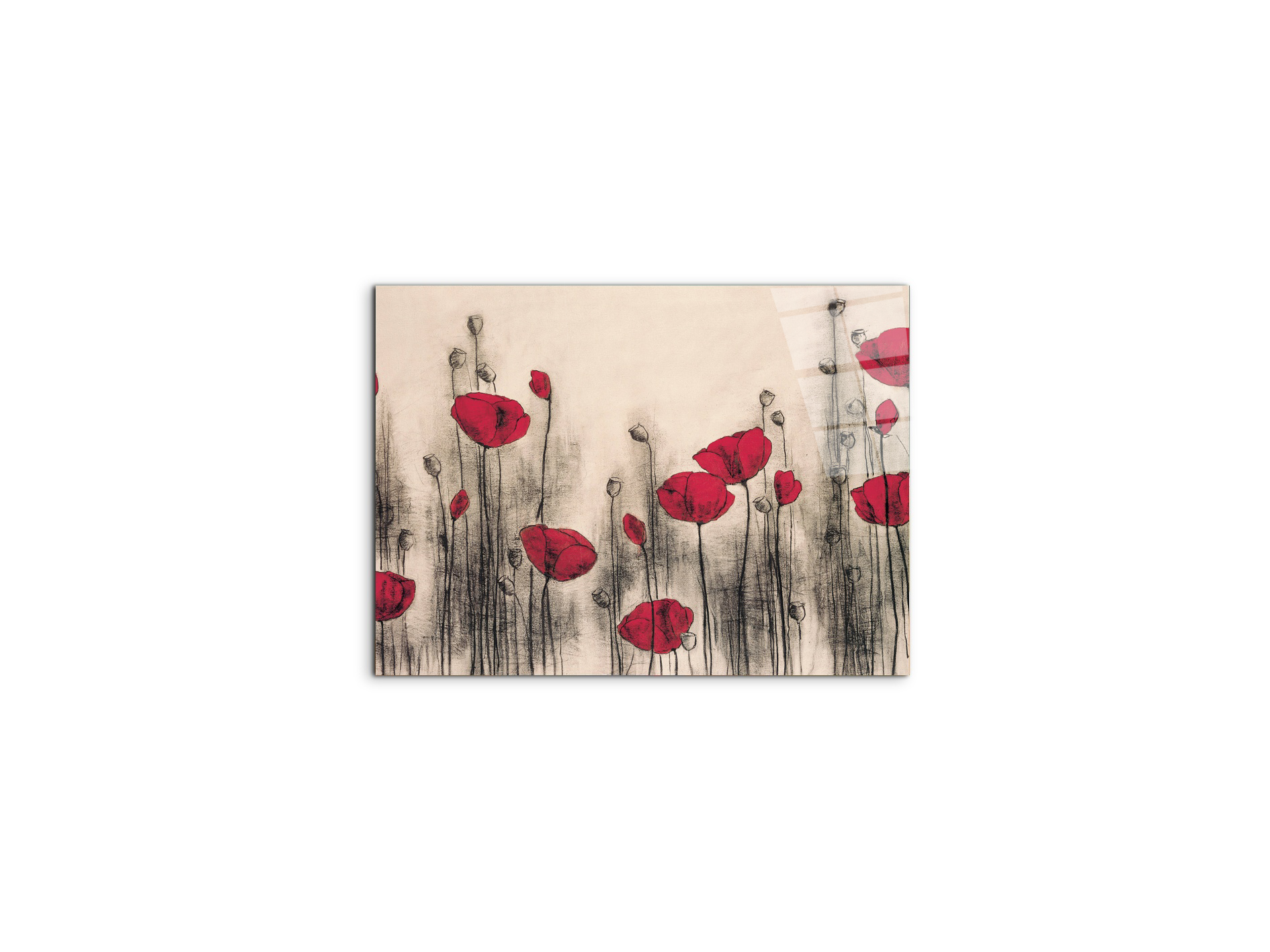 poppies-gardenec21768-#materiale_CrystalArt/dimensioni_50x37,42