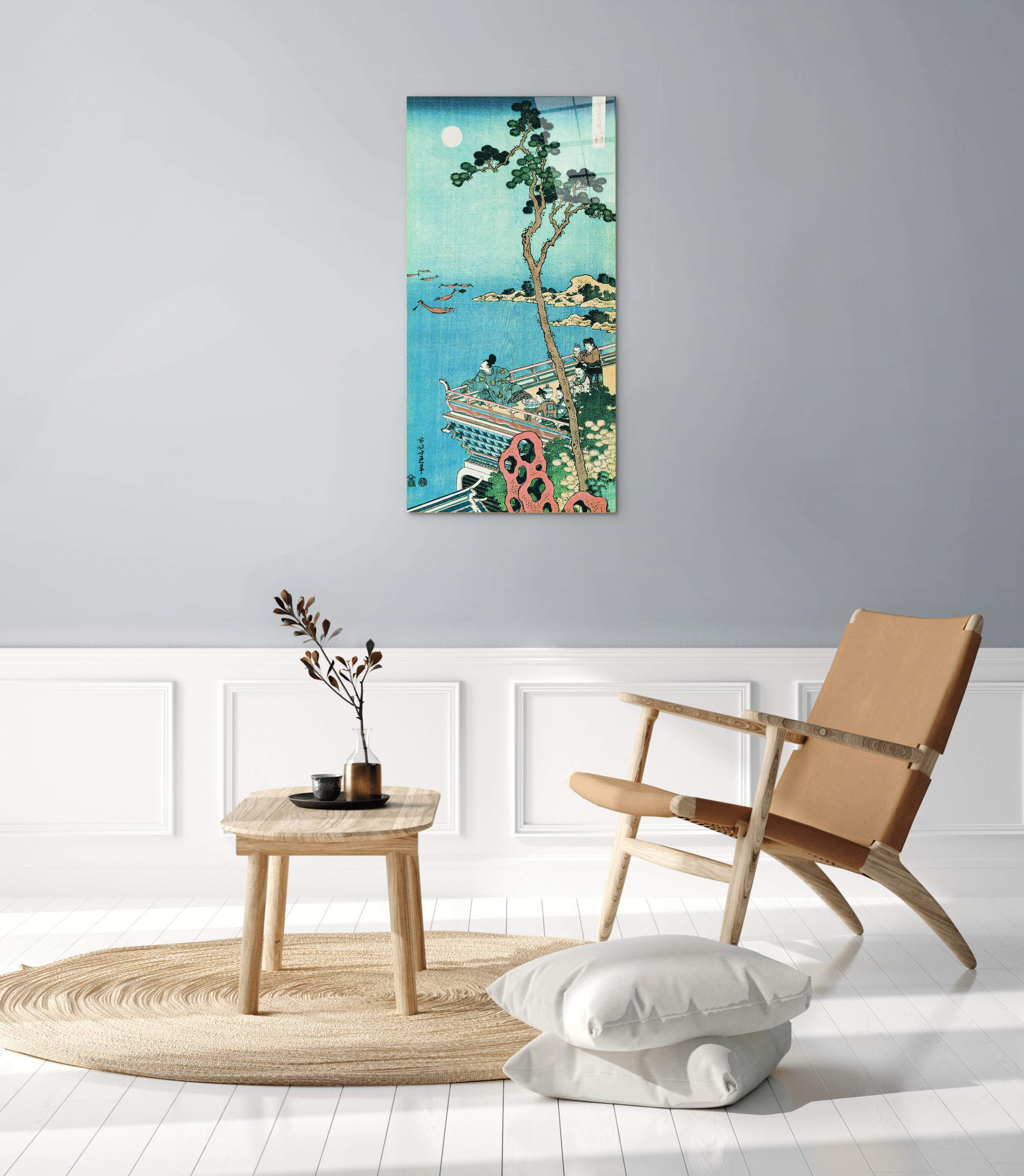 homage-to-hokusai-abe-no-nakanaro-1833-34ec21815-#materiale_CrystalArt/dimensioni_50x100