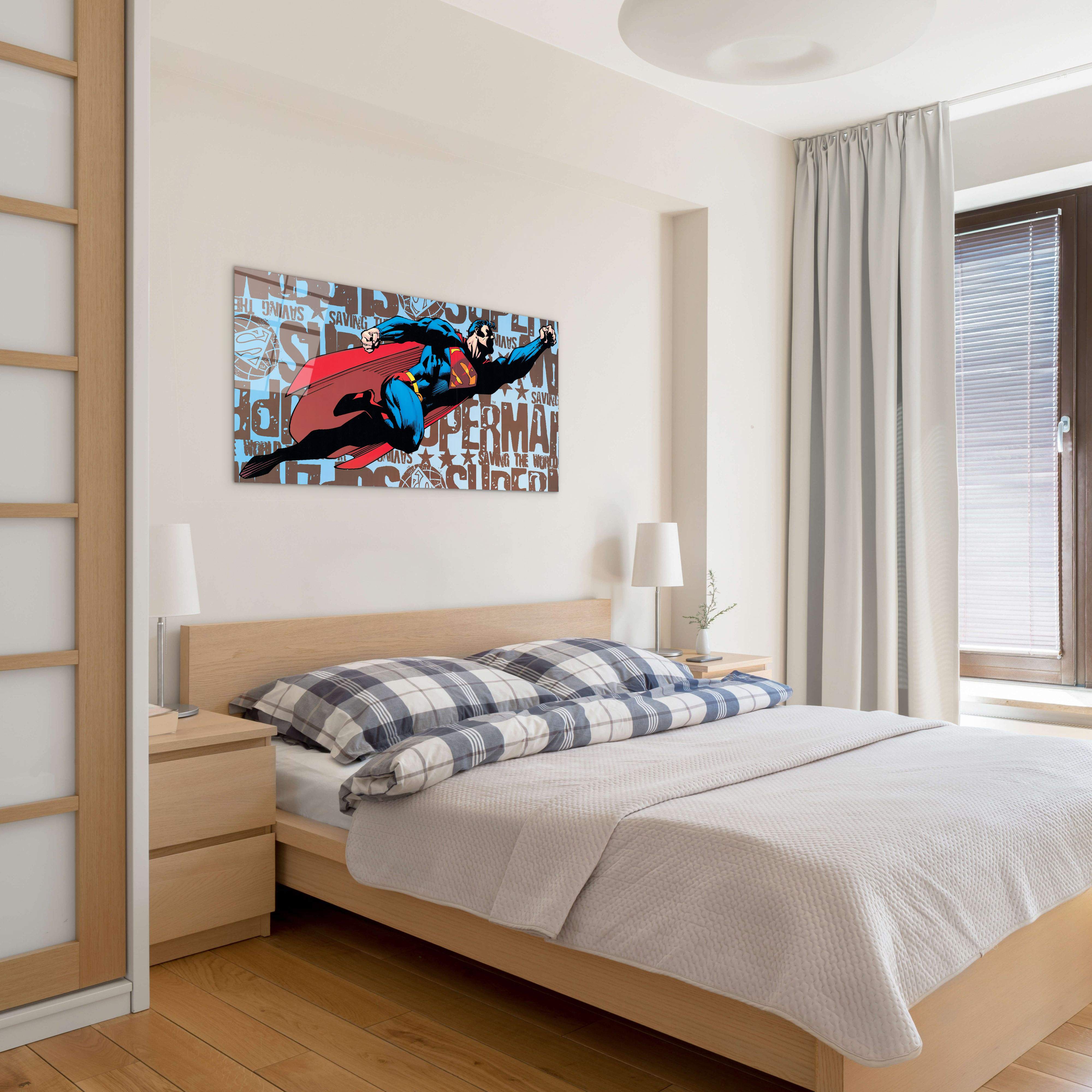 supermanec21909-#materiale_CrystalArt/dimensioni_100x50