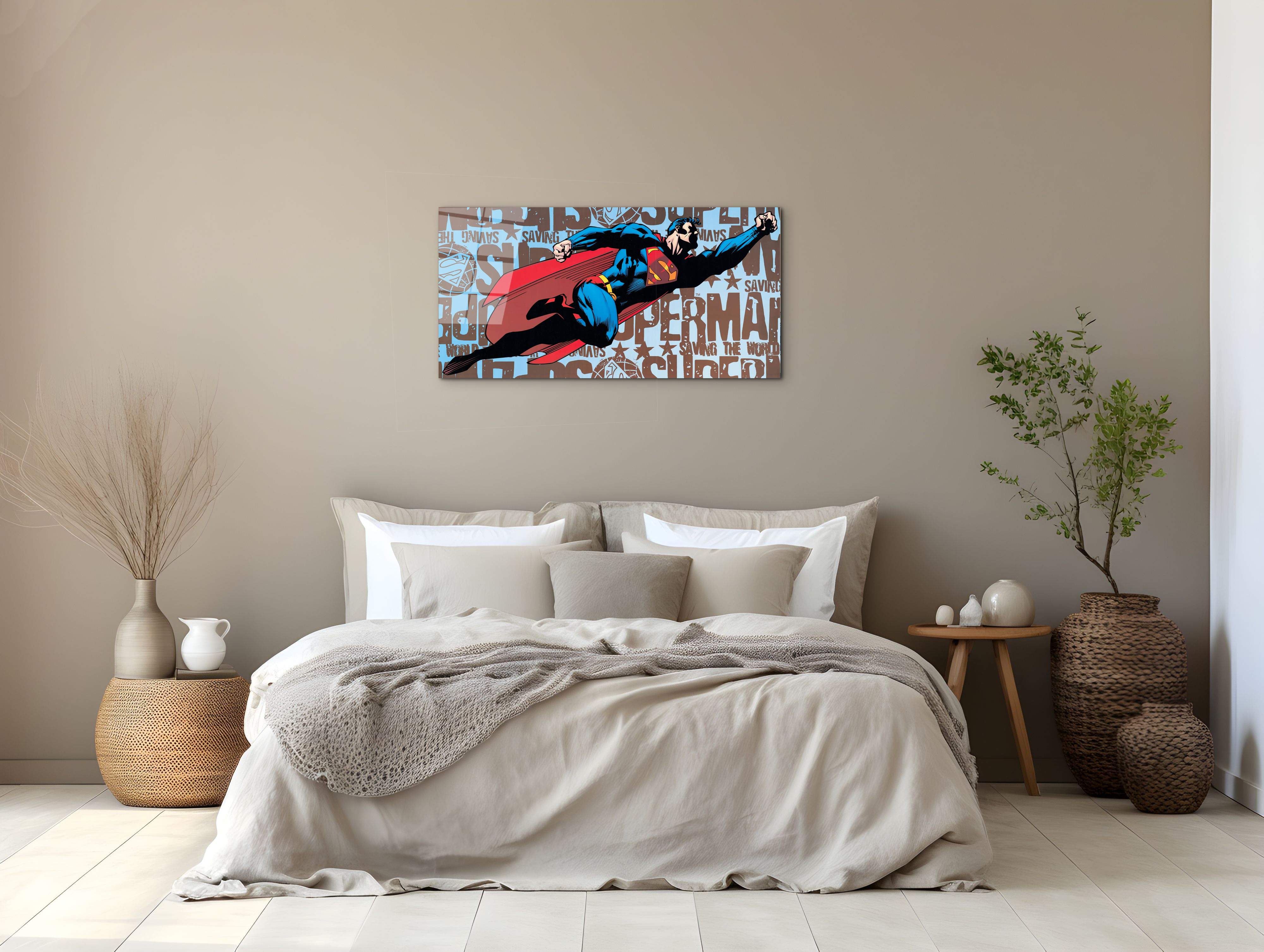 supermanec21909-#materiale_CrystalArt/dimensioni_100x50