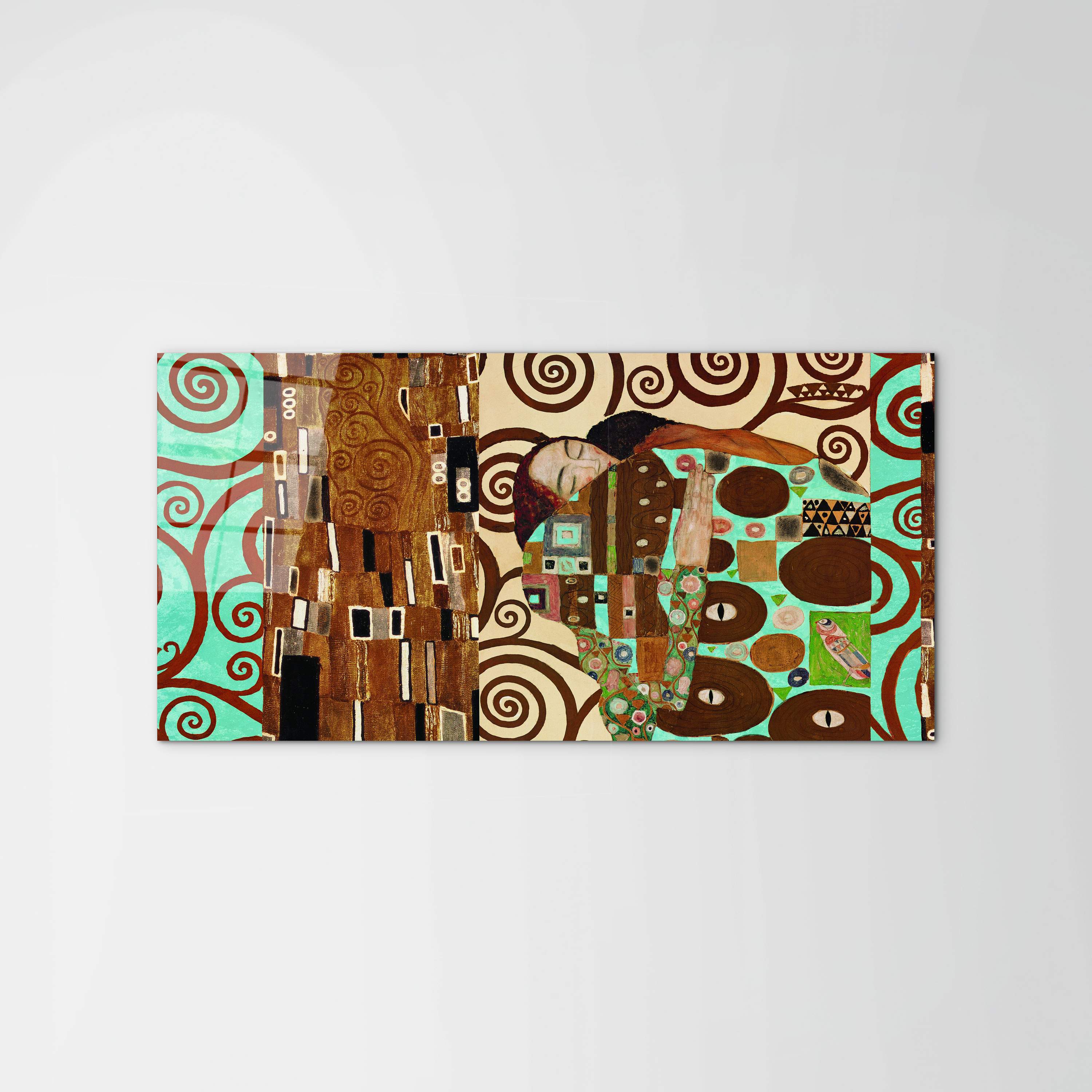 homage-to-klimt-anniversary-patchworkec21955-#materiale_CrystalArt/dimensioni_100x50