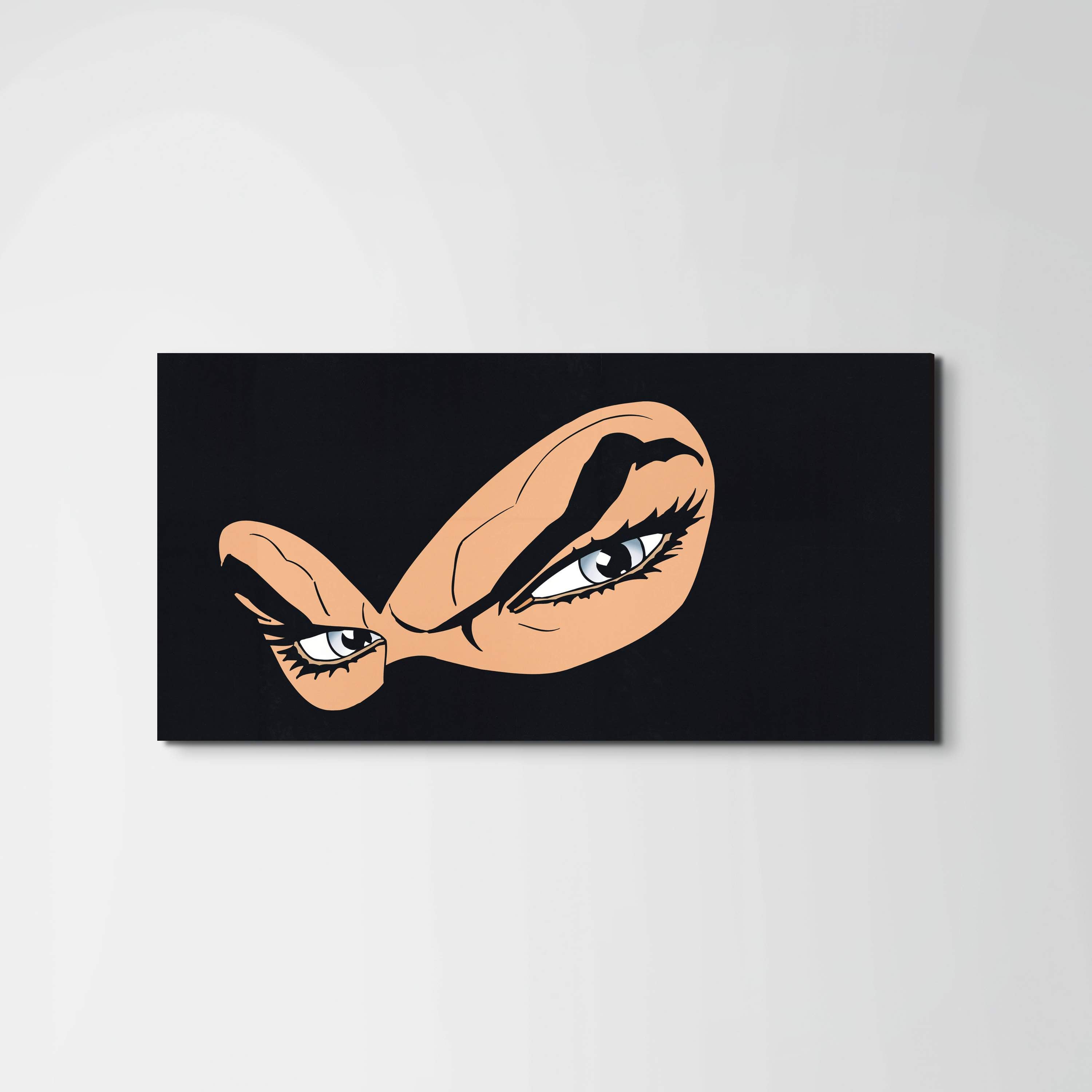 homage-to-diabolik-grey-eyesec21970-#materiale_EarthArt/dimensioni_100x50