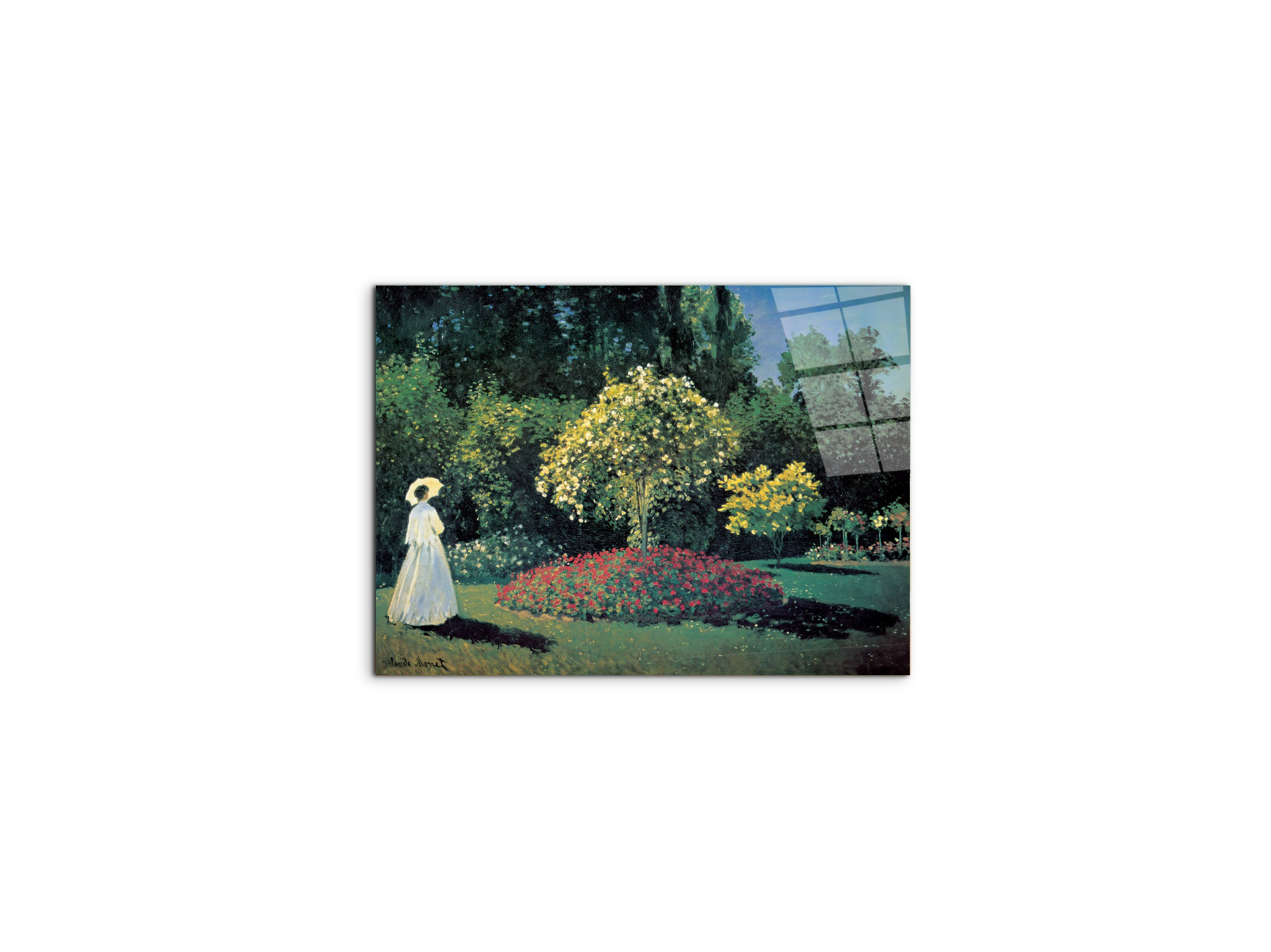homage-a-monet-lady-in-the-gardenec22020-#materiale_CrystalArt/dimensioni_50x37,42