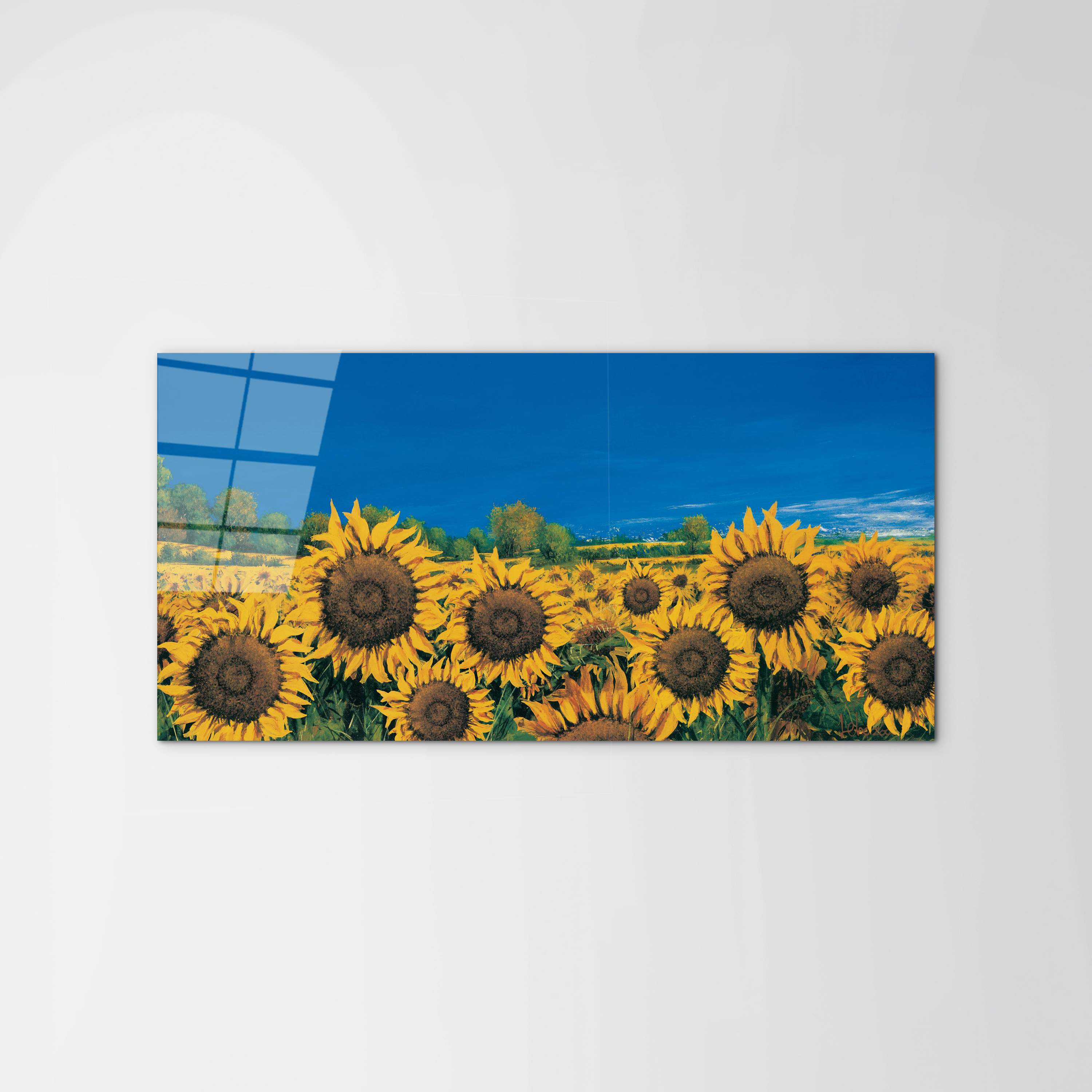sunflowers-iec22064-#materiale_CrystalArt/dimensioni_100x50