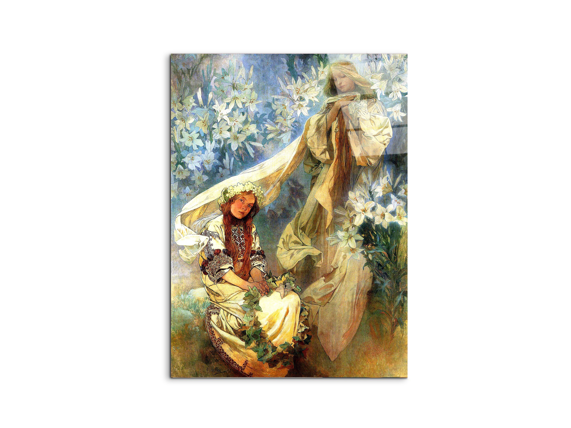 homage-to-mucha-madonna-of-the-liliesec22148-#materiale_CrystalArt/dimensioni_58x77,5