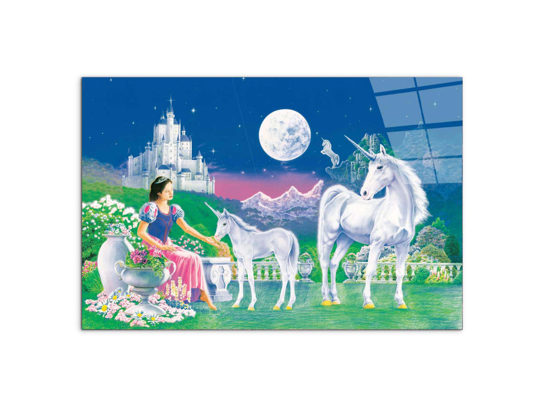princess-unicornec22184-#materiale_CrystalArt/dimensioni_79,5x53