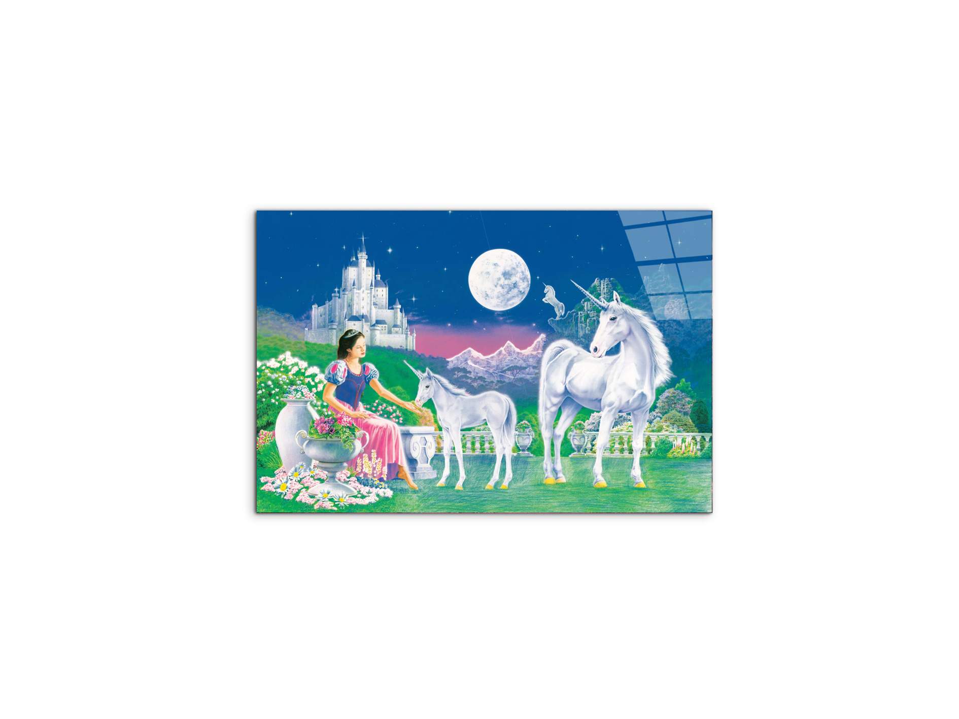 princess-unicornec22184-#materiale_CrystalArt/dimensioni_50x33,33