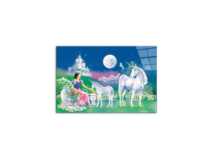 princess-unicornec22184-#materiale_CrystalArt/dimensioni_50x33,33