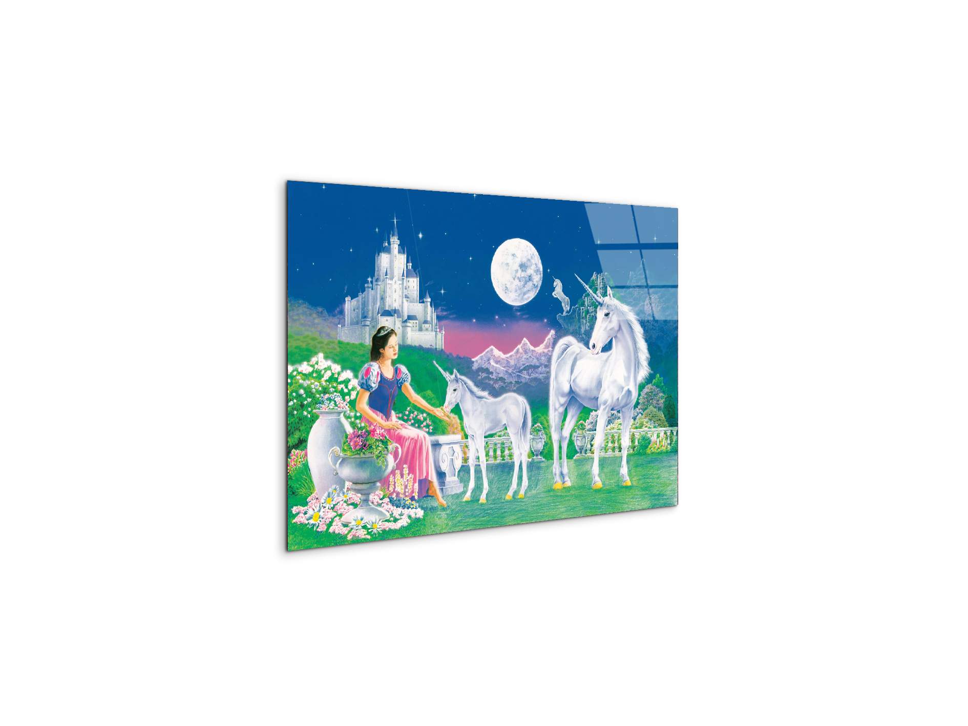 princess-unicornec22184-#materiale_CrystalArt/dimensioni_50x33,33