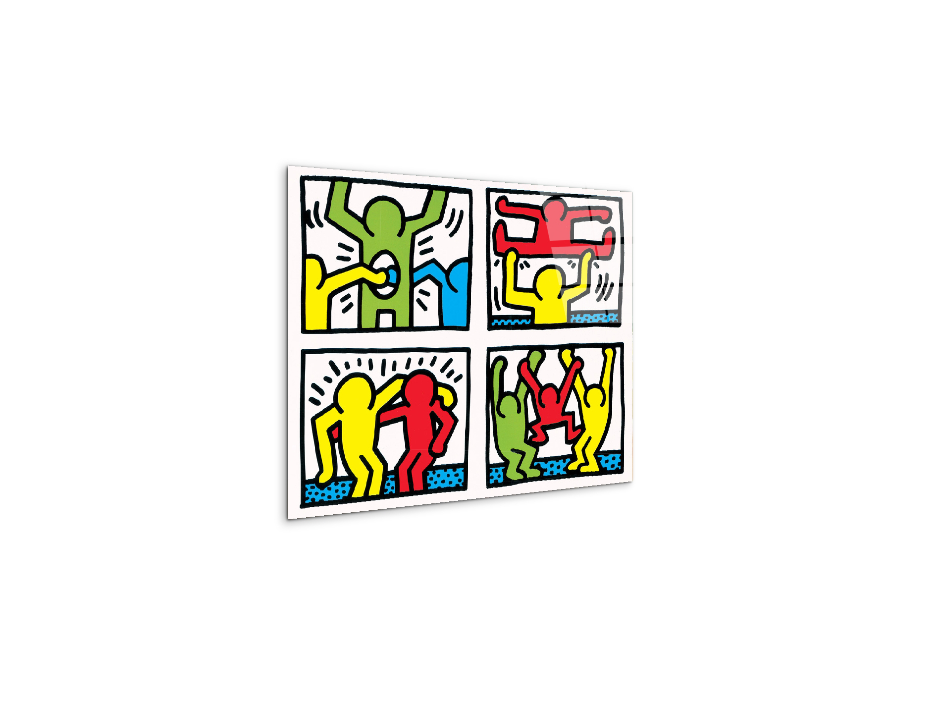 homage-to-keith-partyingec22217-#materiale_CrystalArt/dimensioni_50x37,42