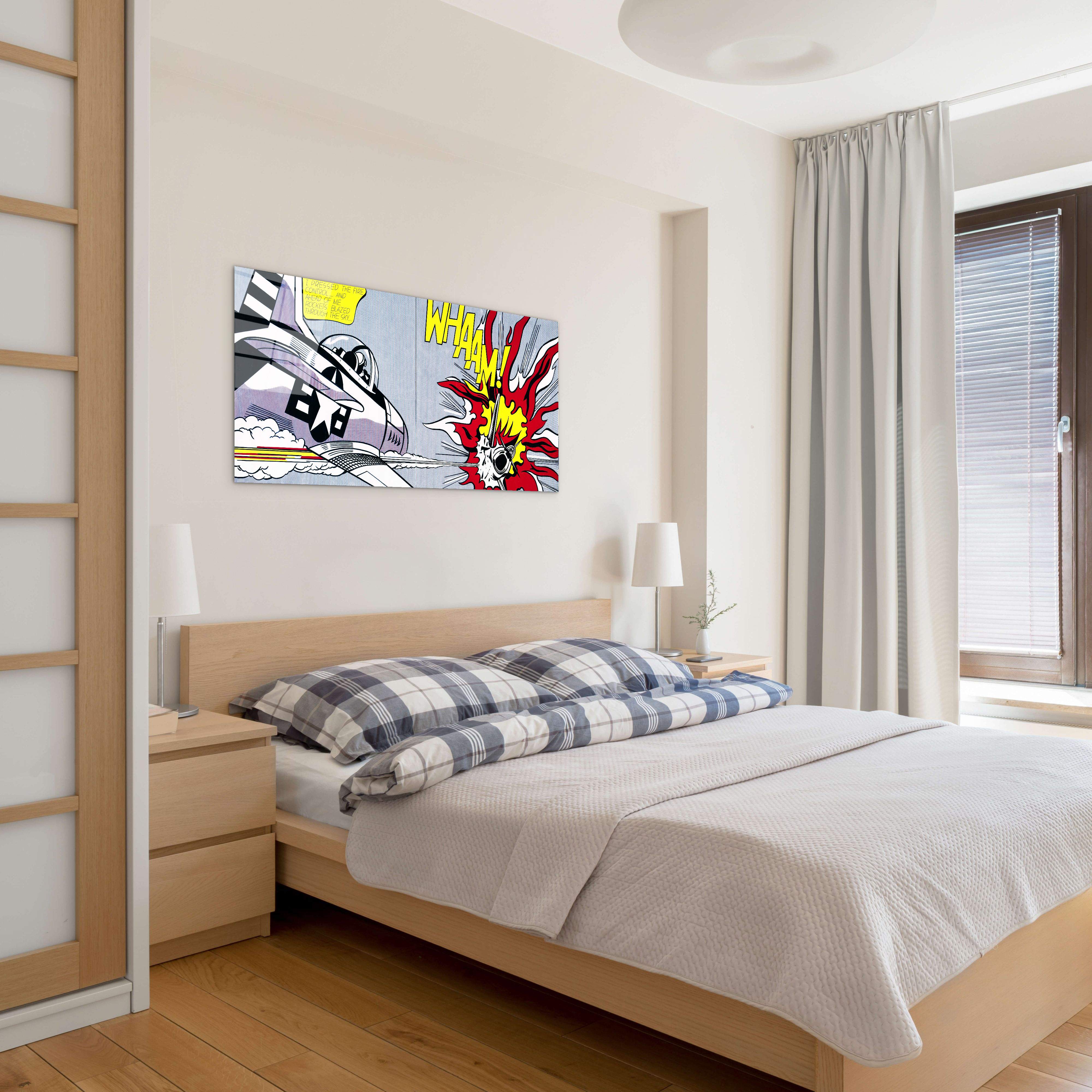 homage-to-roy-whaam-ec22222-#materiale_CrystalArt/dimensioni_100x50