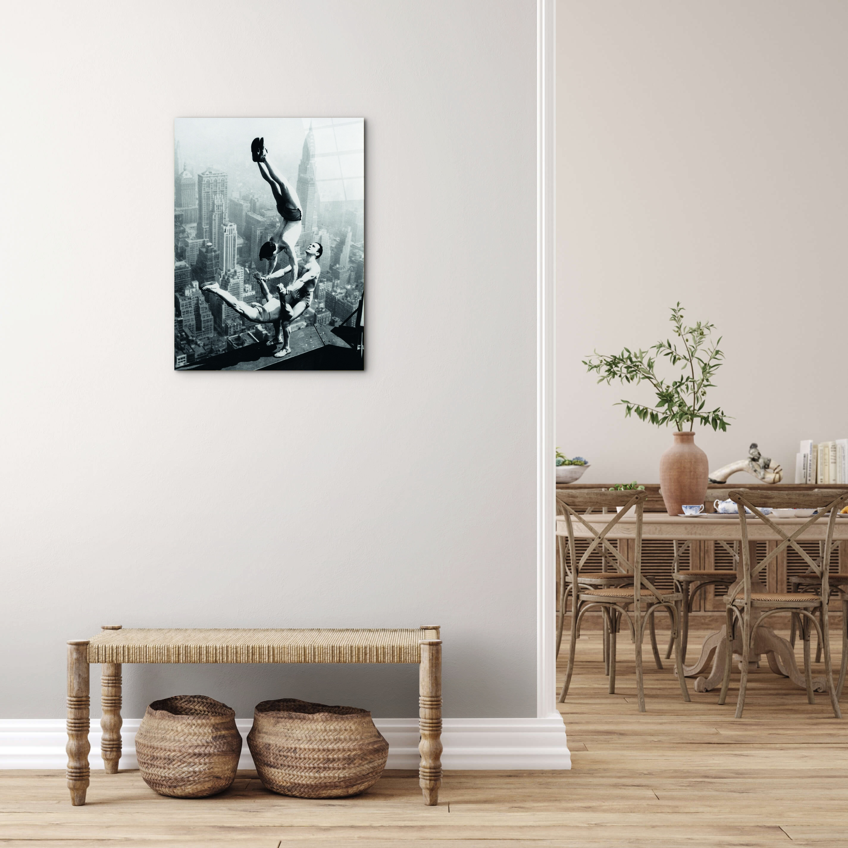 acrobats-at-the-empire-state-buildingec22254-#materiale_CrystalArt/dimensioni_58x77,5