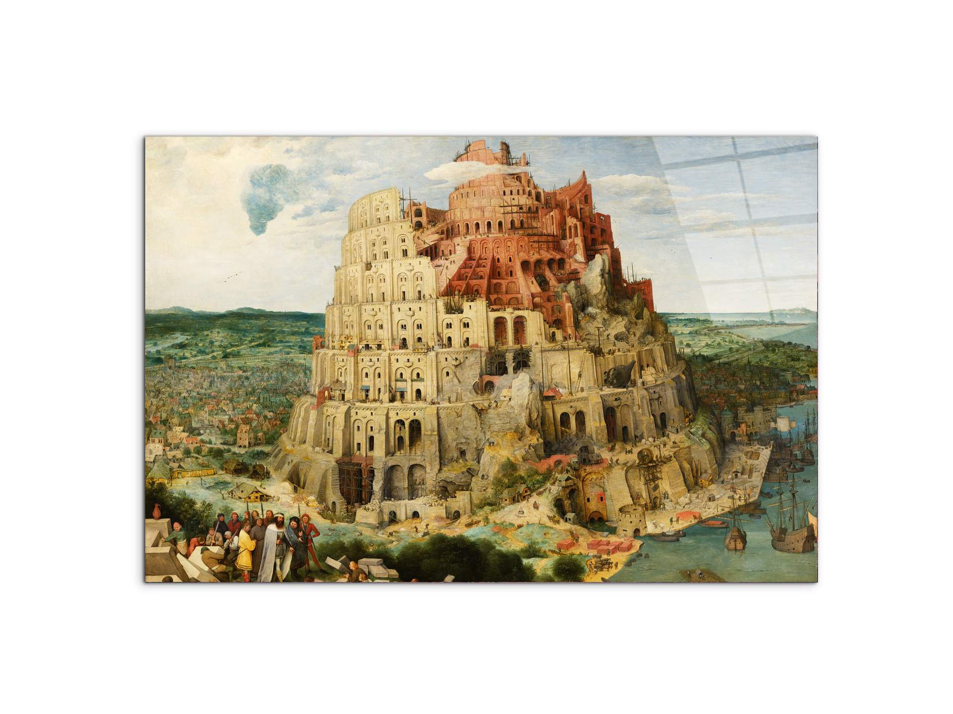 homage-to-brueghel-the-tower-of-babelec22300-#materiale_CrystalArt/dimensioni_79,5x53
