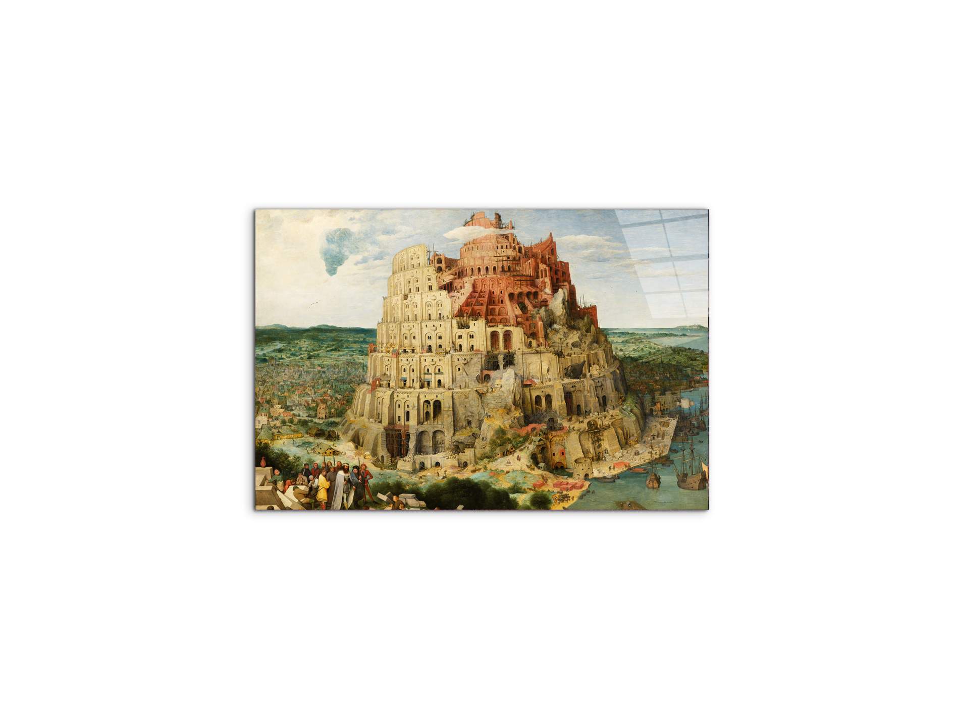 homage-to-brueghel-the-tower-of-babelec22300-#materiale_CrystalArt/dimensioni_50x33,33