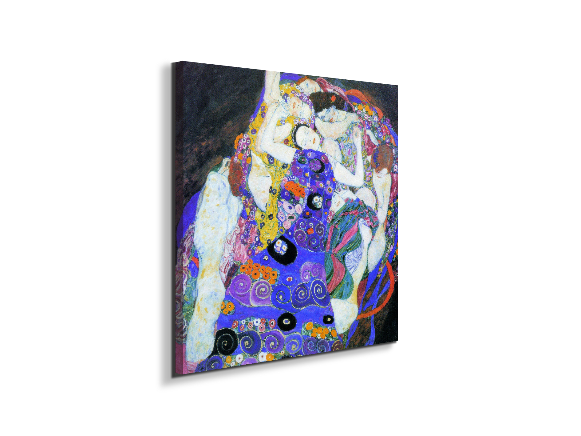 homage-to-klimt-the-virginsec22353-#materiale_EarthArt Materic/dimensioni_58x58