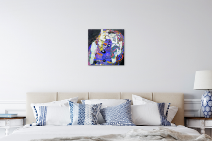 homage-to-klimt-the-virginsec22353-#materiale_MetalArt Materic/dimensioni_58x58